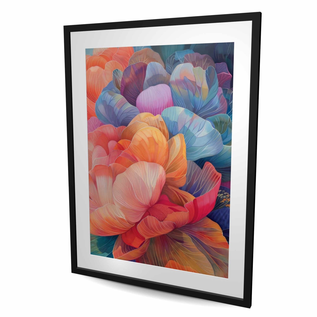 C1FM364881LT0D 36 x 48 in. The Opening - Beige Framed Matted Print for Home Decor