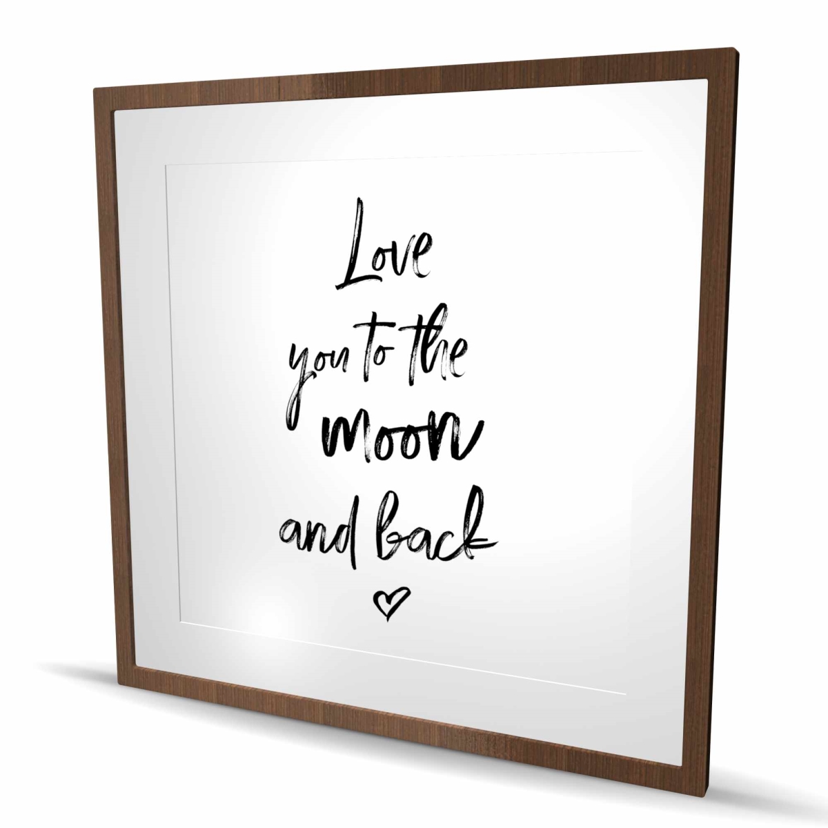 C1FM3636TZJLDX 36 x 36 in. Love You to the Moon & Back - Hygge Astronomy Print Decor