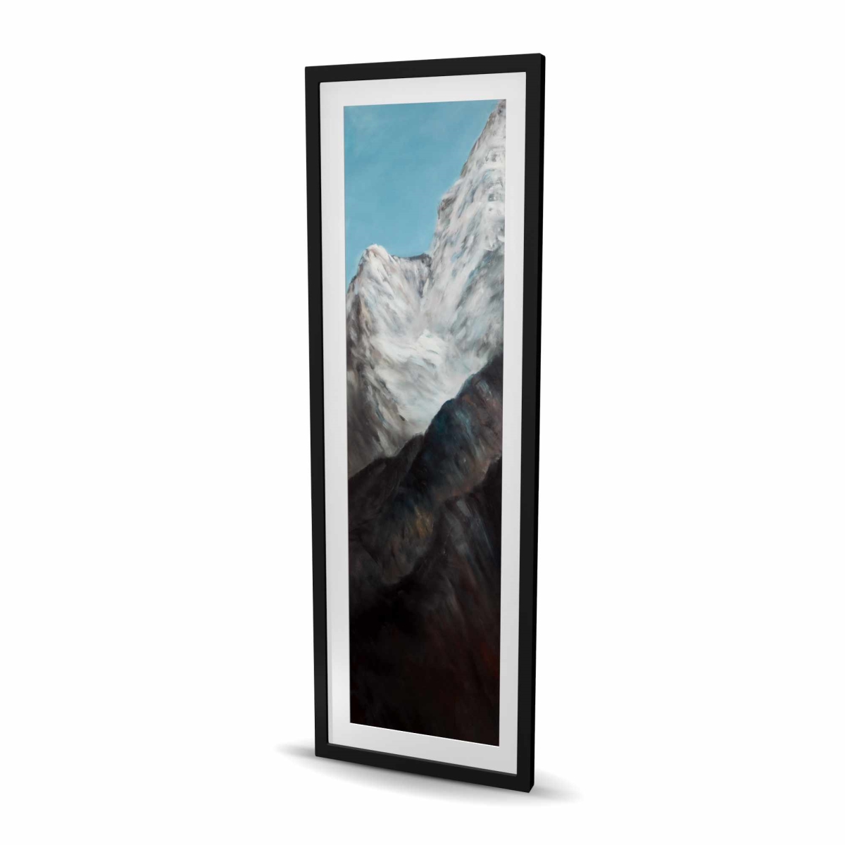C1FM2060DNTCSX 20 x 60 in. Emblematic Himalayan Peaks - Framed Matted Print for Decor