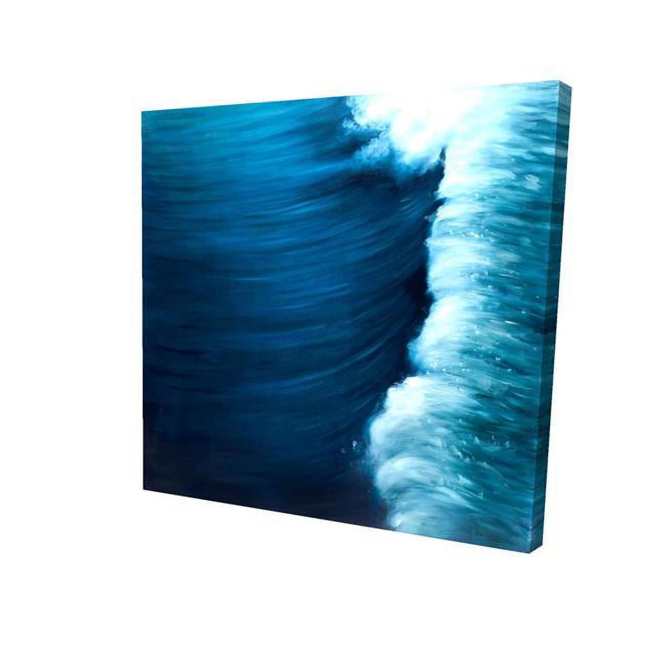 16 x 16 in. Wave-Print on Canvas