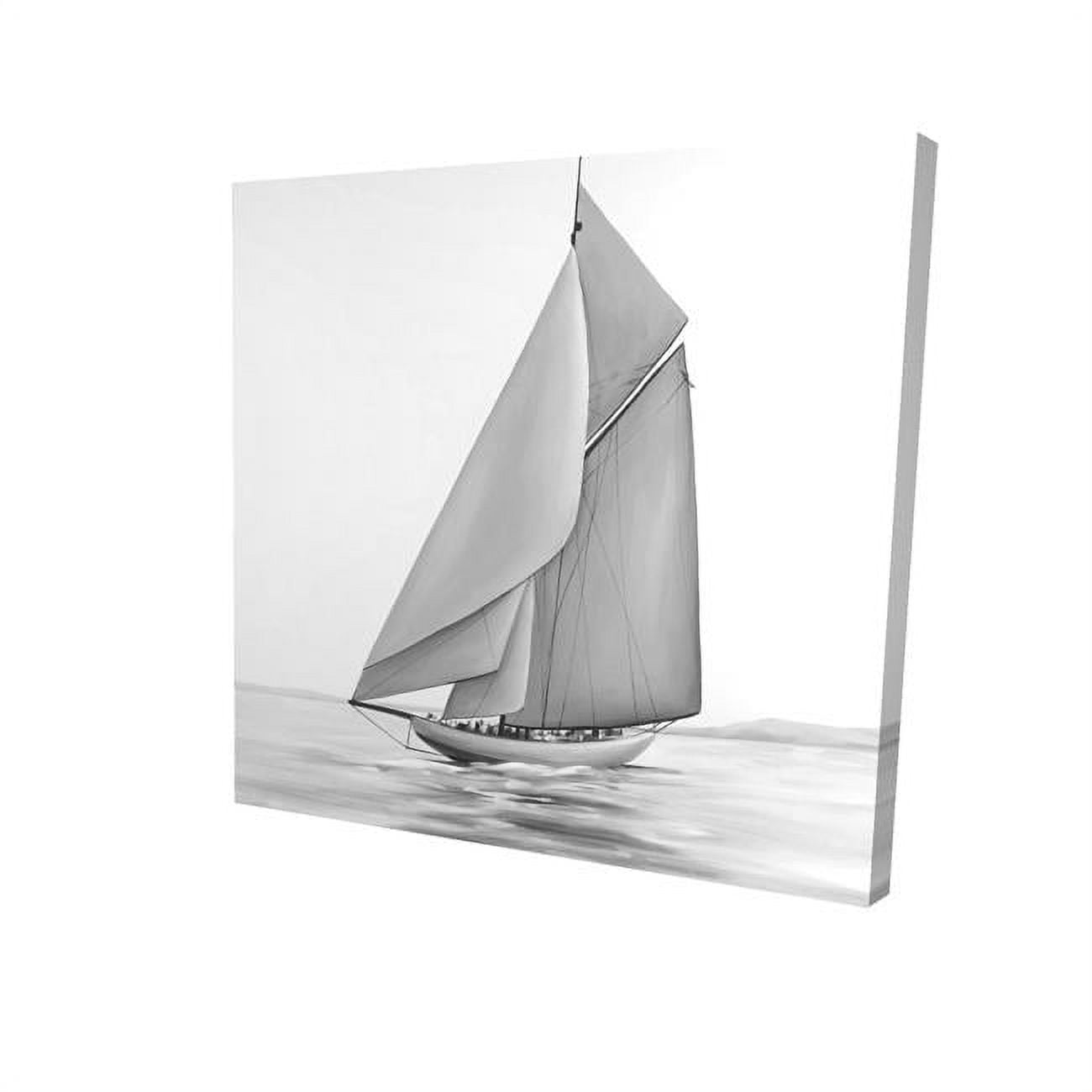 16 x 16 in. Vintage Sailing Ship-Print on Canvas