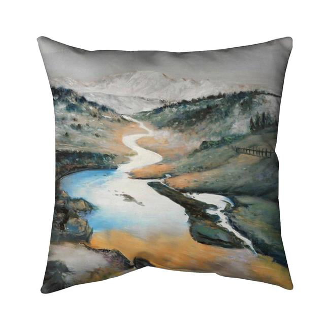 16 x 16 in. Landscape-Double Sided Print Outdoor Pillow Cover