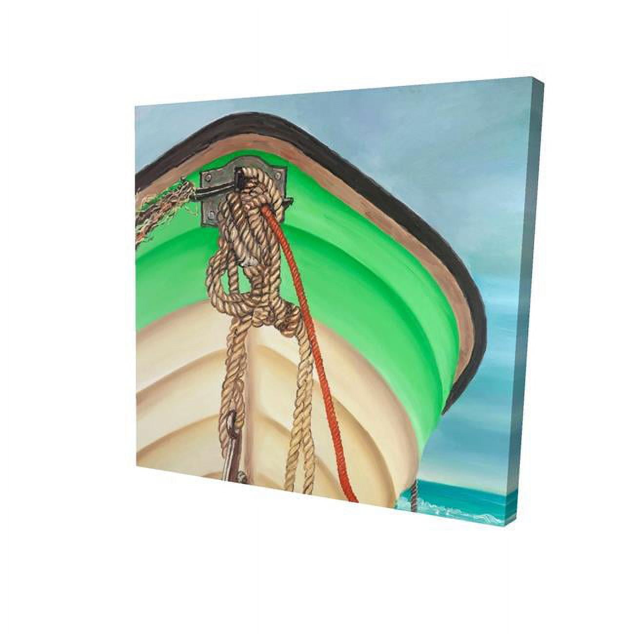 16 x 16 in. Sailing Rowing Boat-Print on Canvas