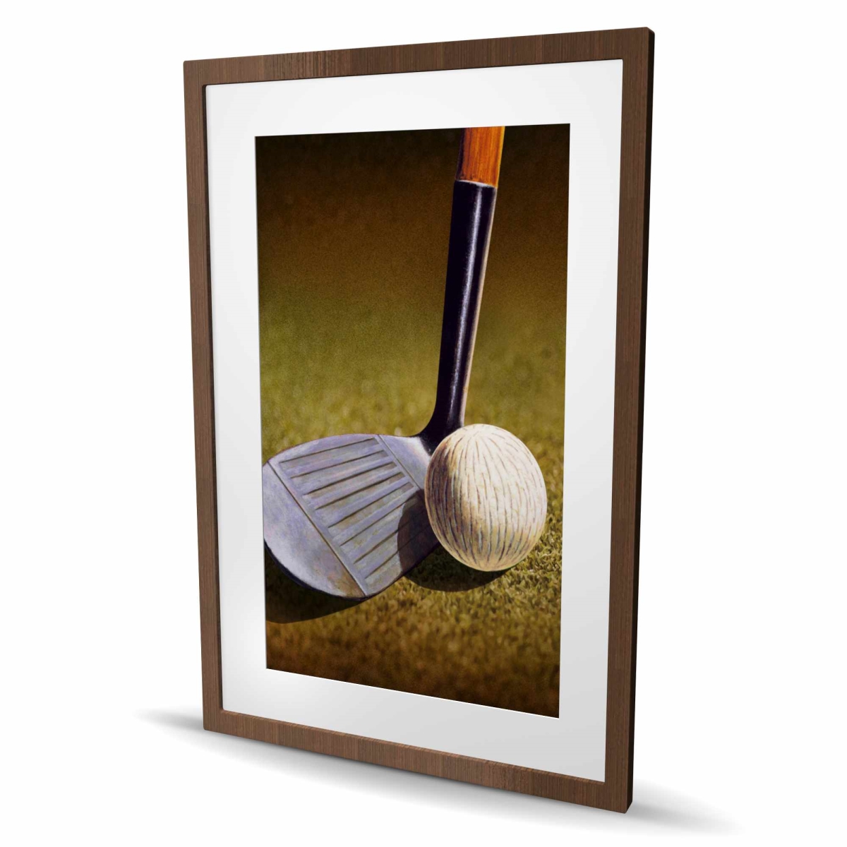 C1FM2436ZMX0HV 24 x 36 in. Closeup of A Golf Club - Man Cave Sports Print for Decor