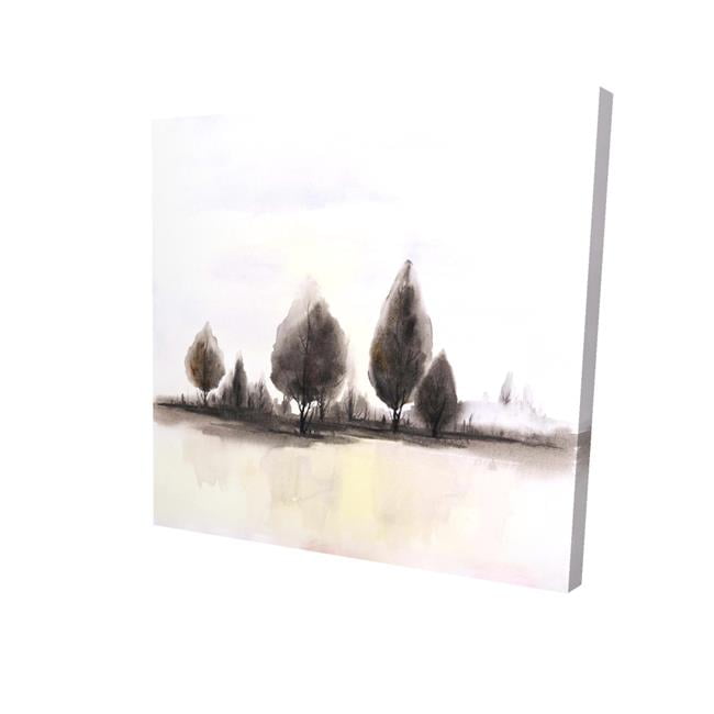 16 x 16 in. Landscape of Trees-Print on Canvas