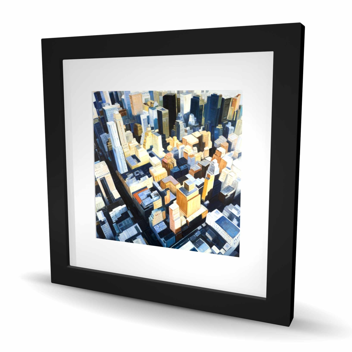 C1FM16165U61C8 16 x 16 in. Manhattan View Empire State Building Print - Framed Decor