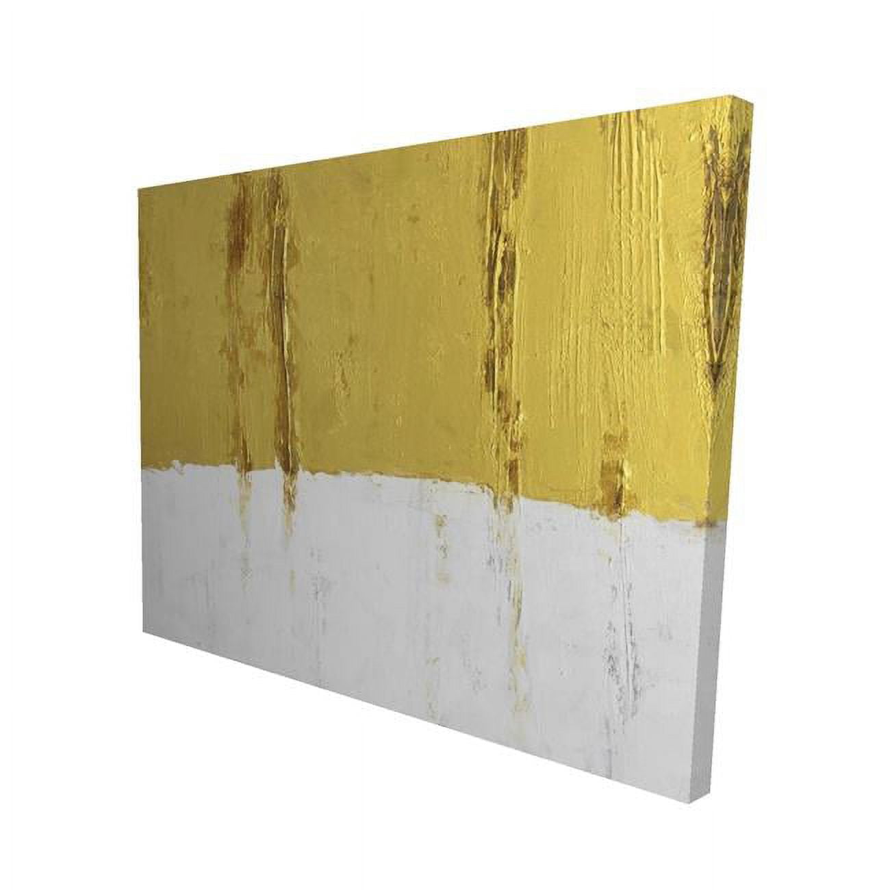 16 x 20 in. Golden Stripe-Print on Canvas