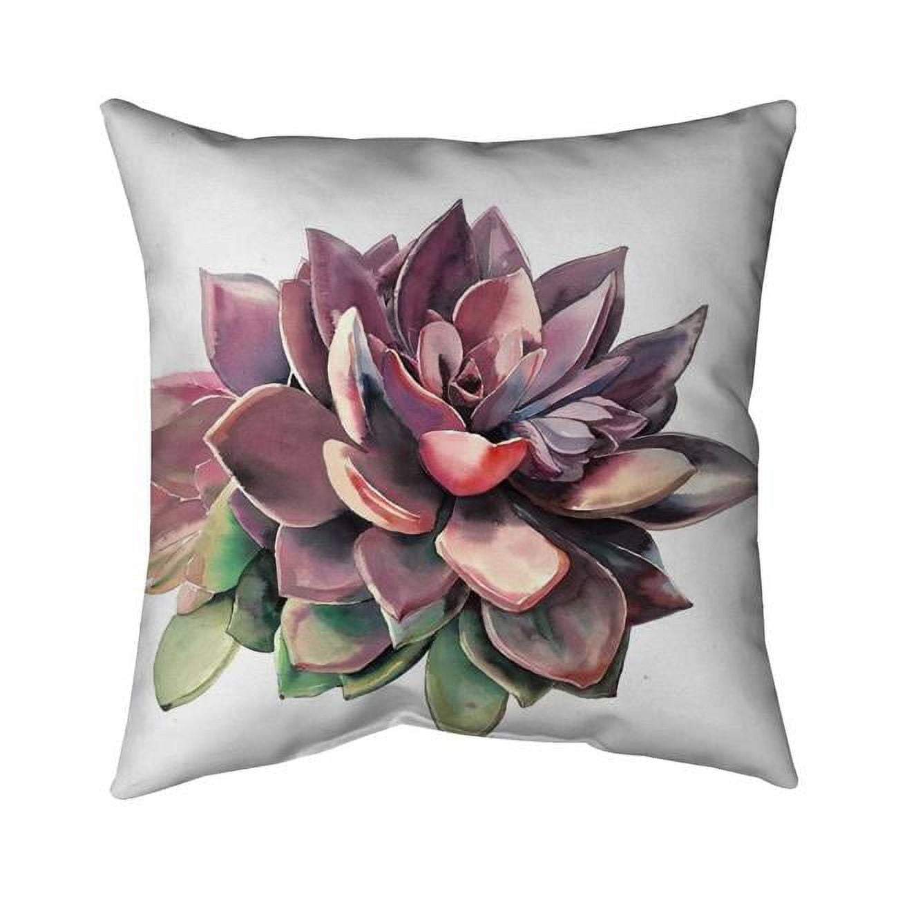 16 x 16 in. Succulent-Double Sided Print Outdoor Pillow Cover