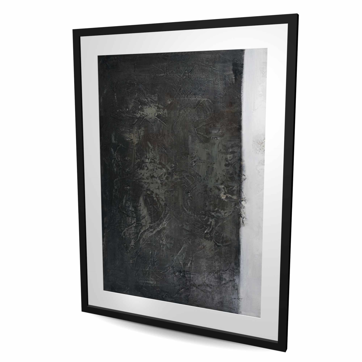 C1FM364801201Z 36 x 48 in. Abstract Shape - Minimalist Framed Print for Home Decor