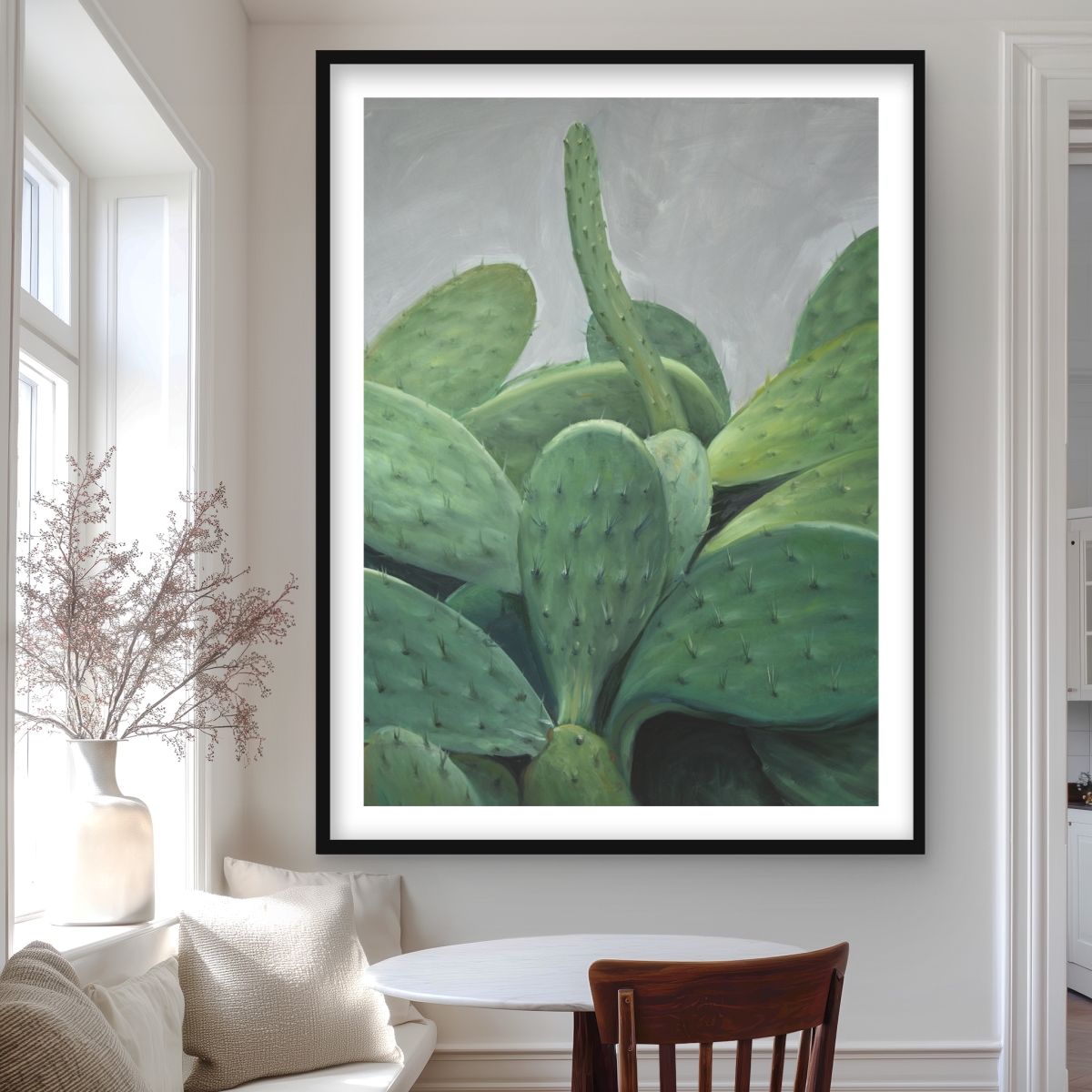 C1FM364803JSIA 36 x 48 in. Cactus Bundle - Exotic Framed Matted Print for Home Decor