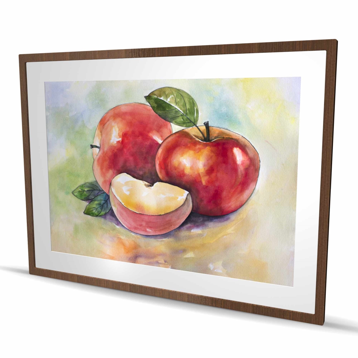C1FM36483JNKPC 36 x 48 in. Succulent Apples - Still Life Food Print for Home Decor