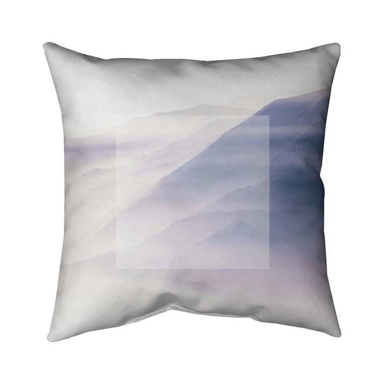 26 x 26 in. Mist-Double Sided Print Indoor Pillow