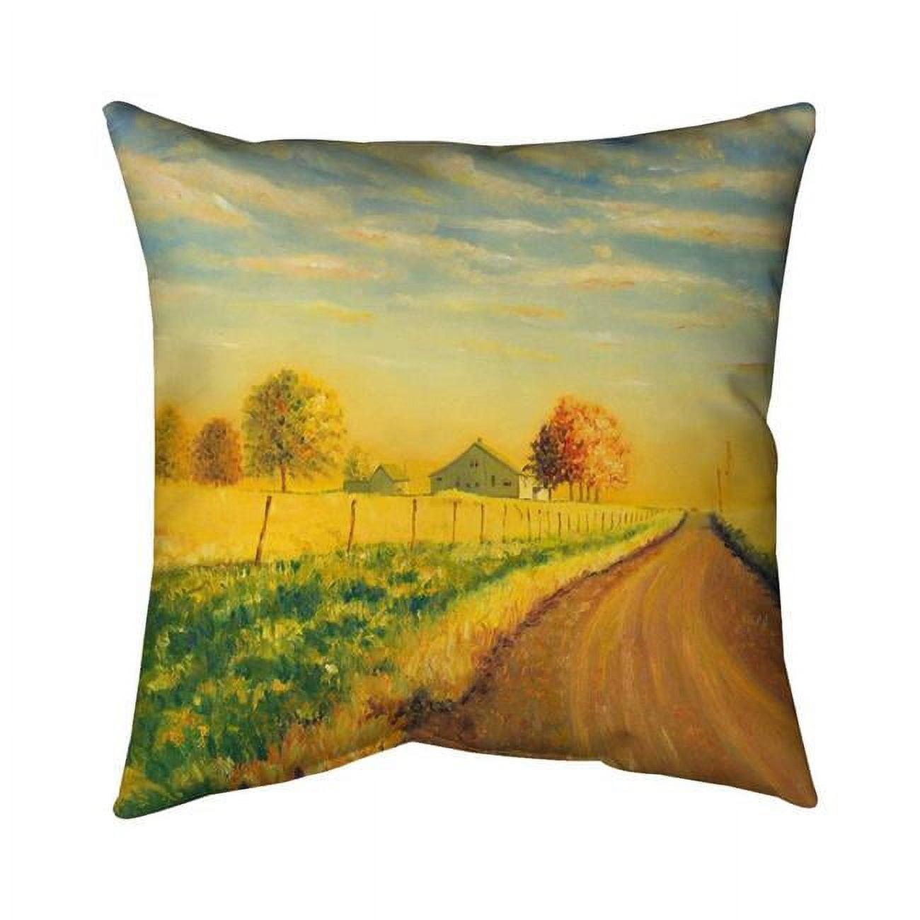26 x 26 in. In The Countryside-Double Sided Print Indoor Pillow