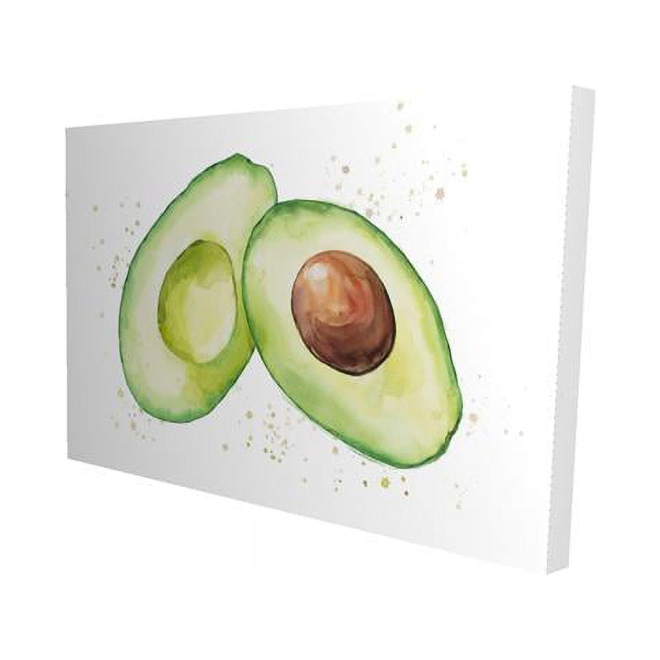 20 x 30 in. Watercolor Open Avocado-Print on Canvas