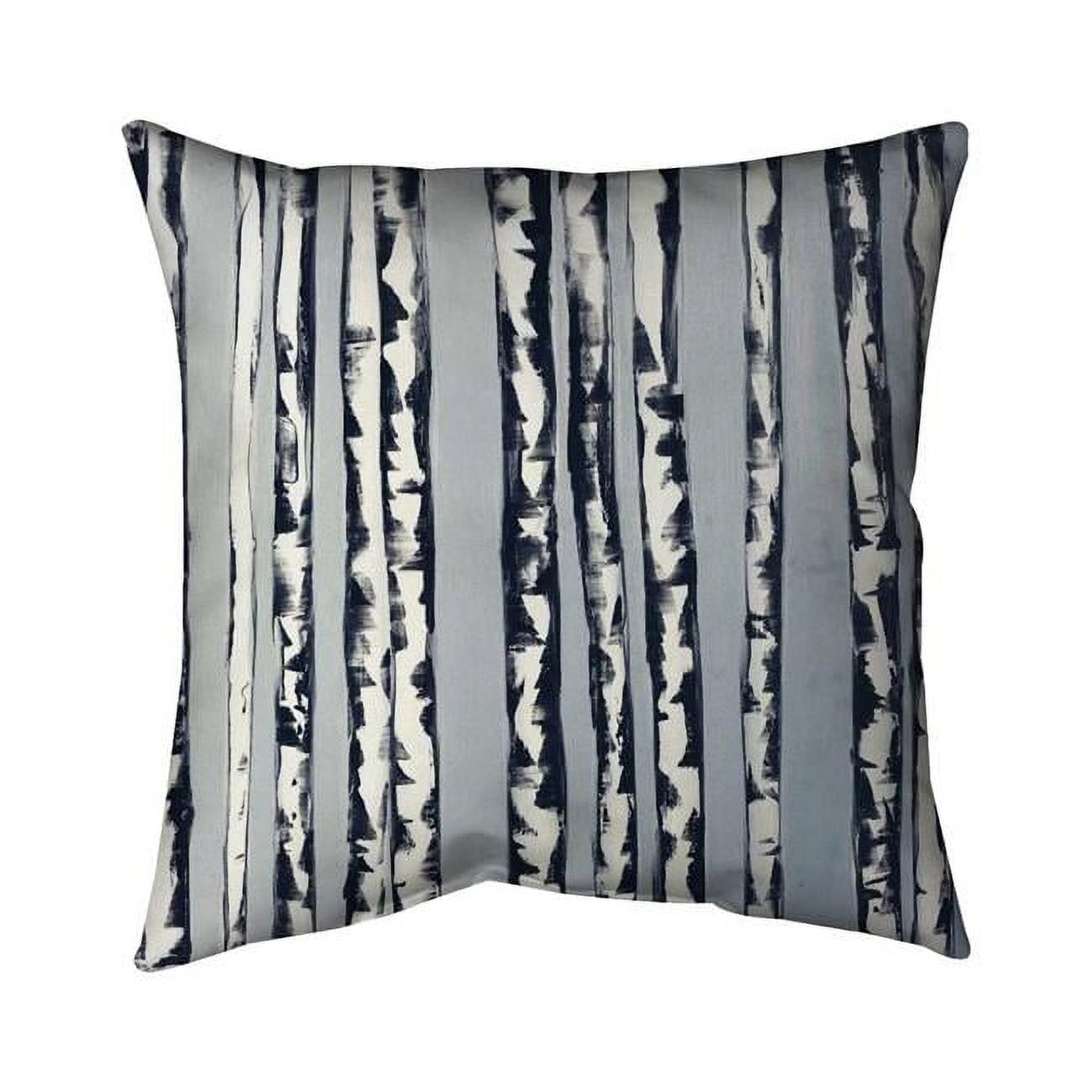 26 x 26 in. Small Birch Trees-Double Sided Print Indoor Pillow