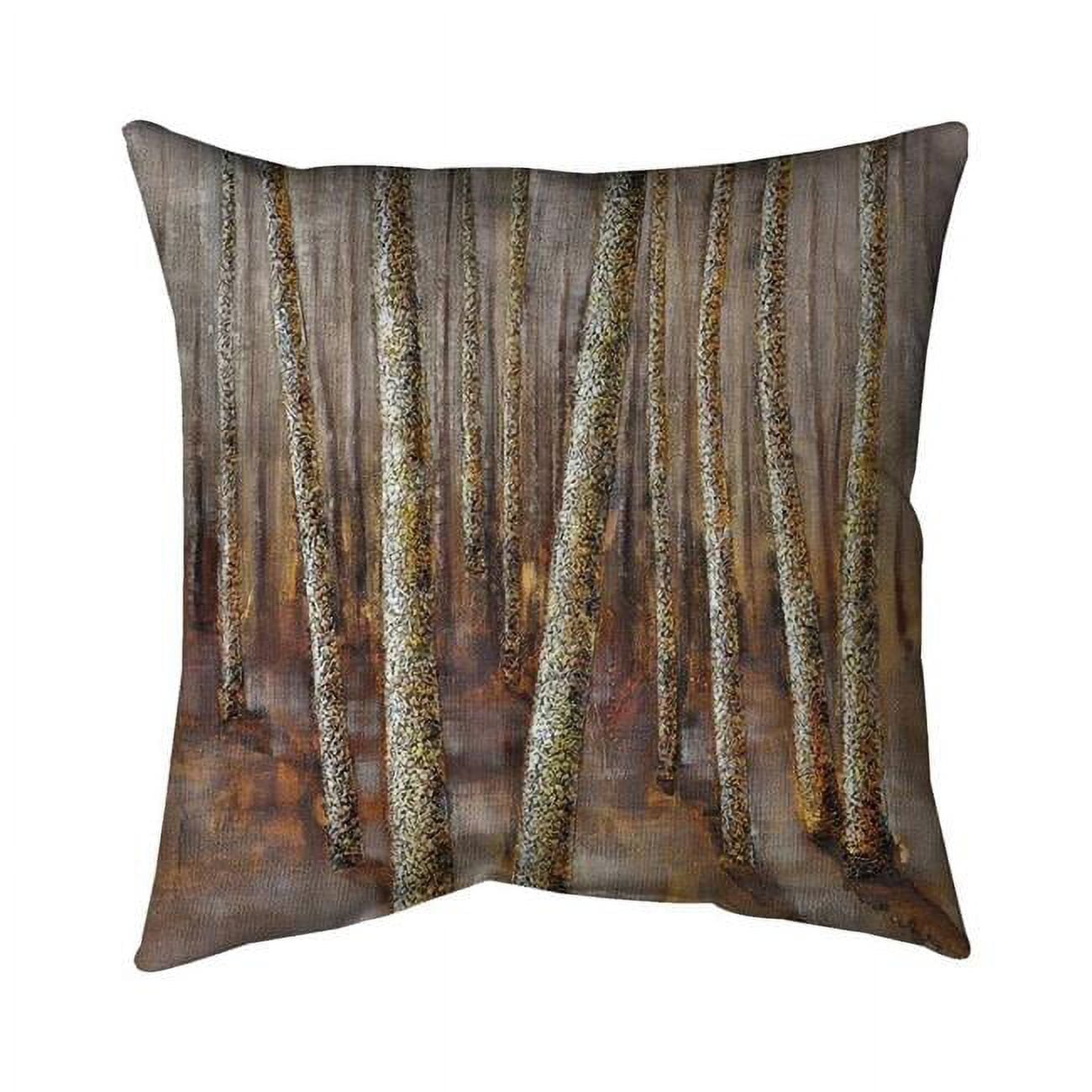 26 x 26 in. Forest-Double Sided Print Indoor Pillow