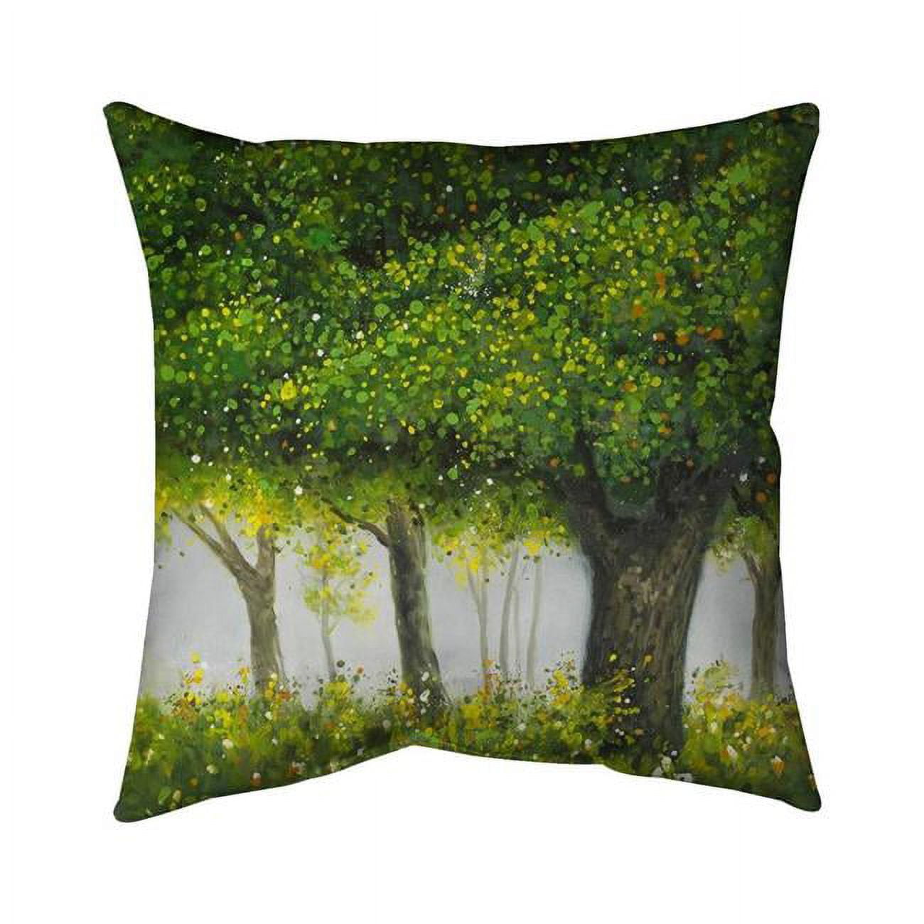 26 x 26 in. Forest by Summer-Double Sided Print Indoor Pillow