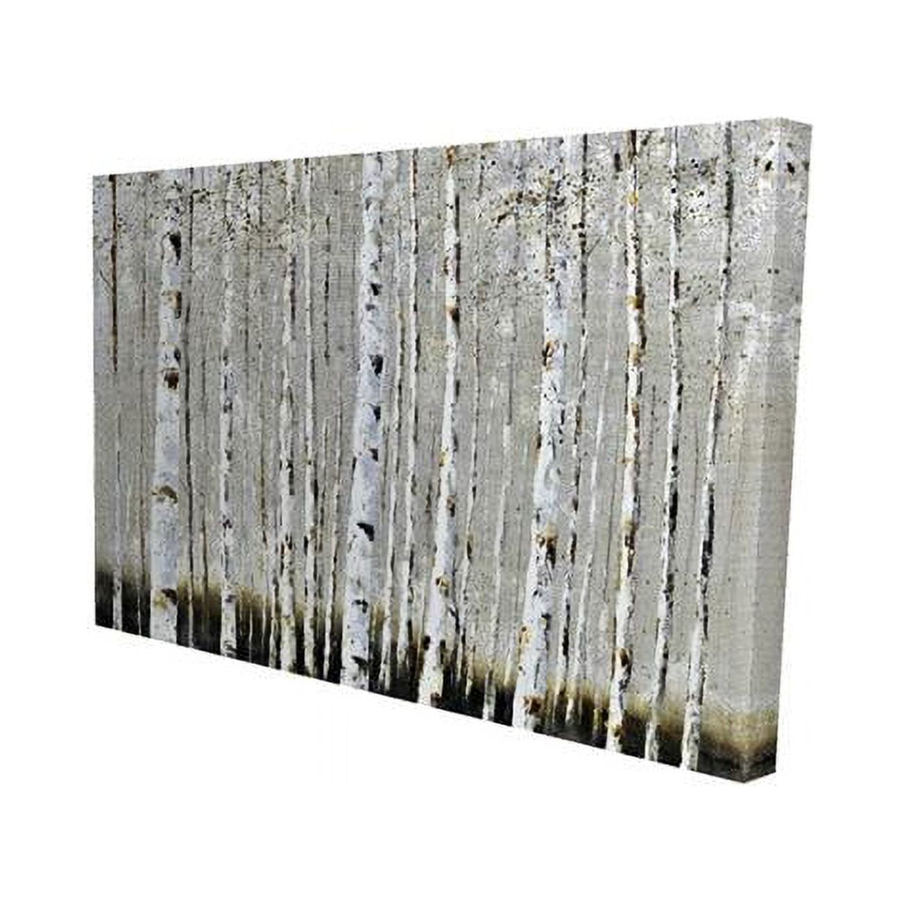 20 x 30 in. Winter Forest Landscape-Print on Canvas