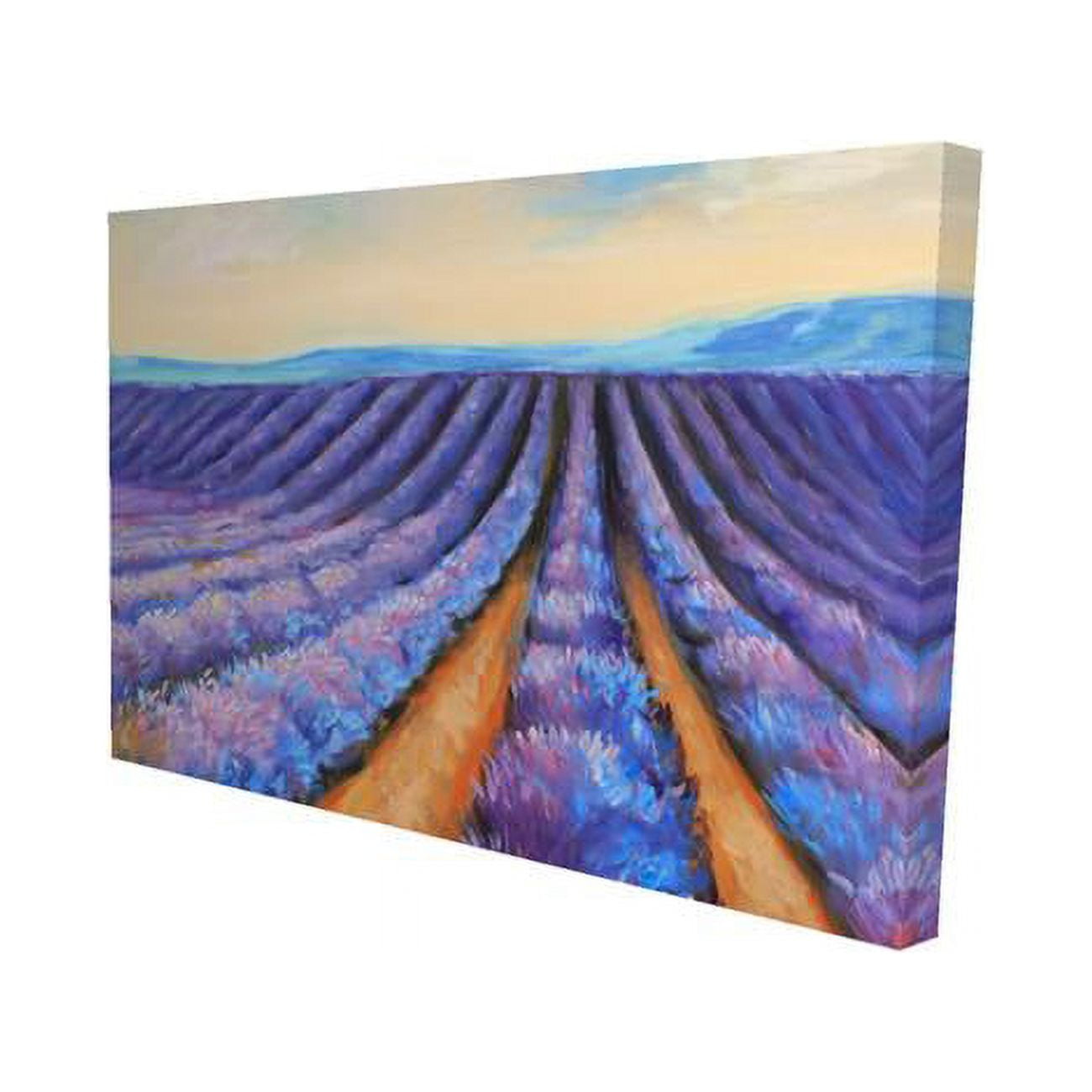20 x 30 in. Lavender Fields-Print on Canvas