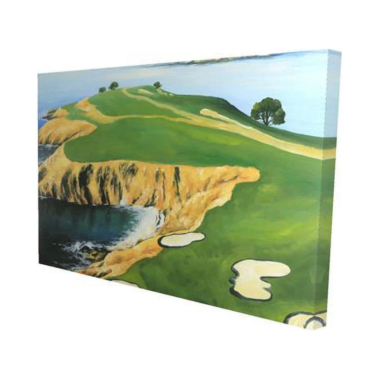 20 x 30 in. Pebble Beach Golf Links-Print on Canvas