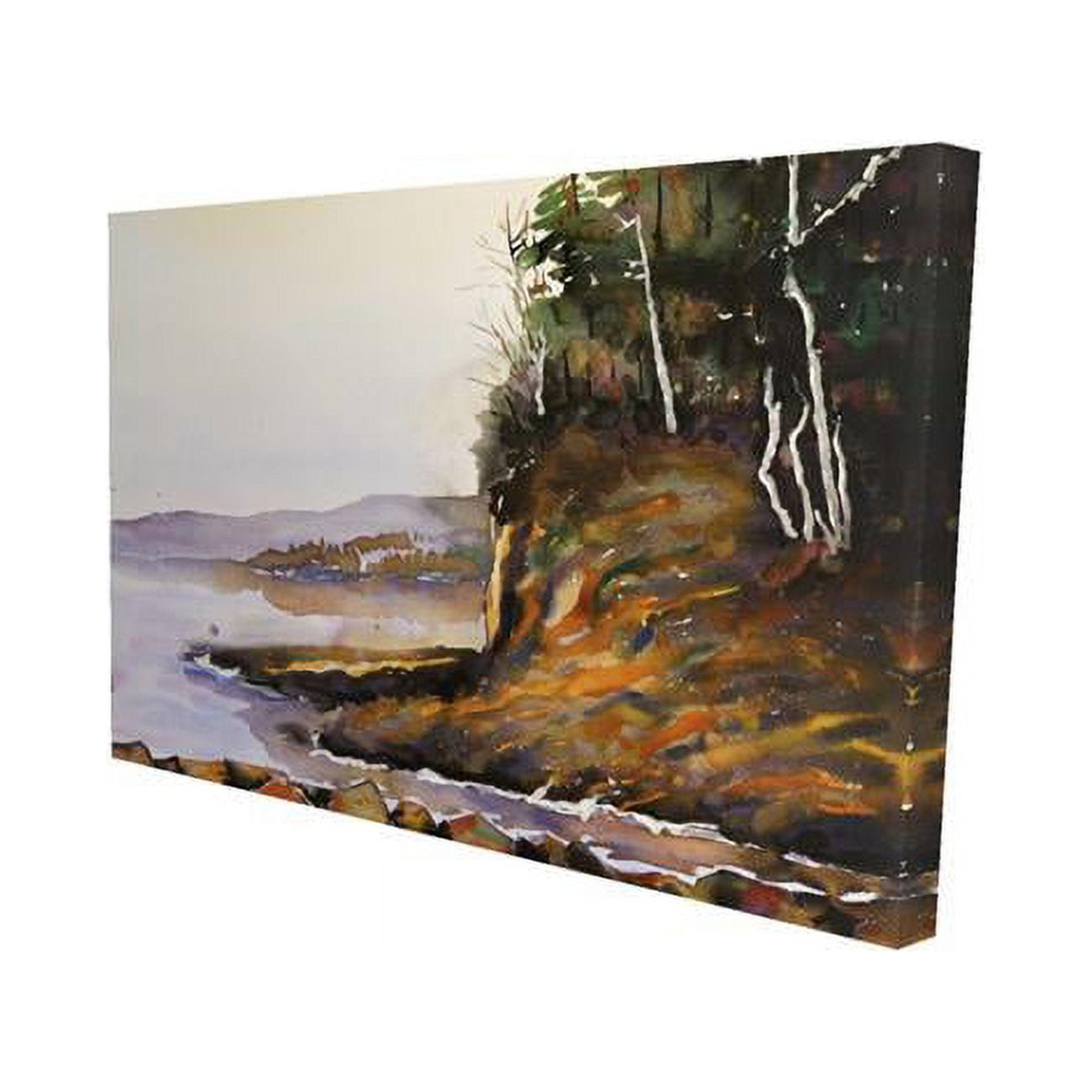 20 x 30 in. Peaceful Lake-Print on Canvas