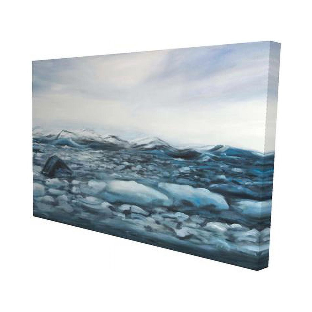 20 x 30 in. Glaciers In Iceland-Print on Canvas