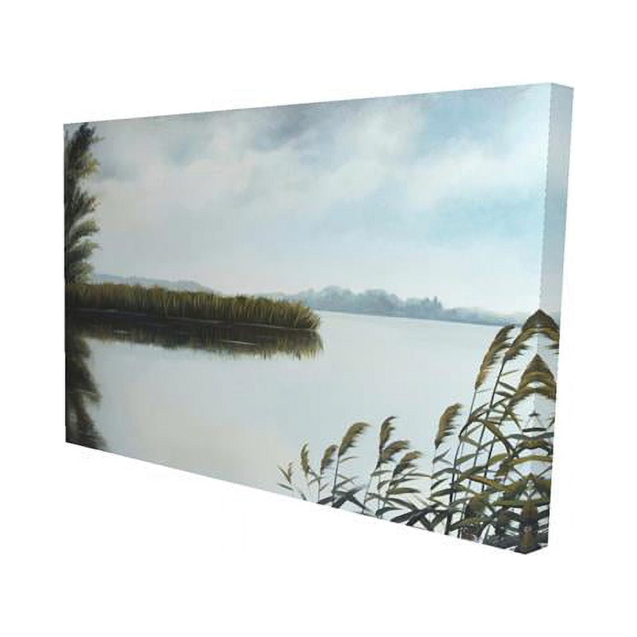 20 x 30 in. Quiet Lake-Print on Canvas