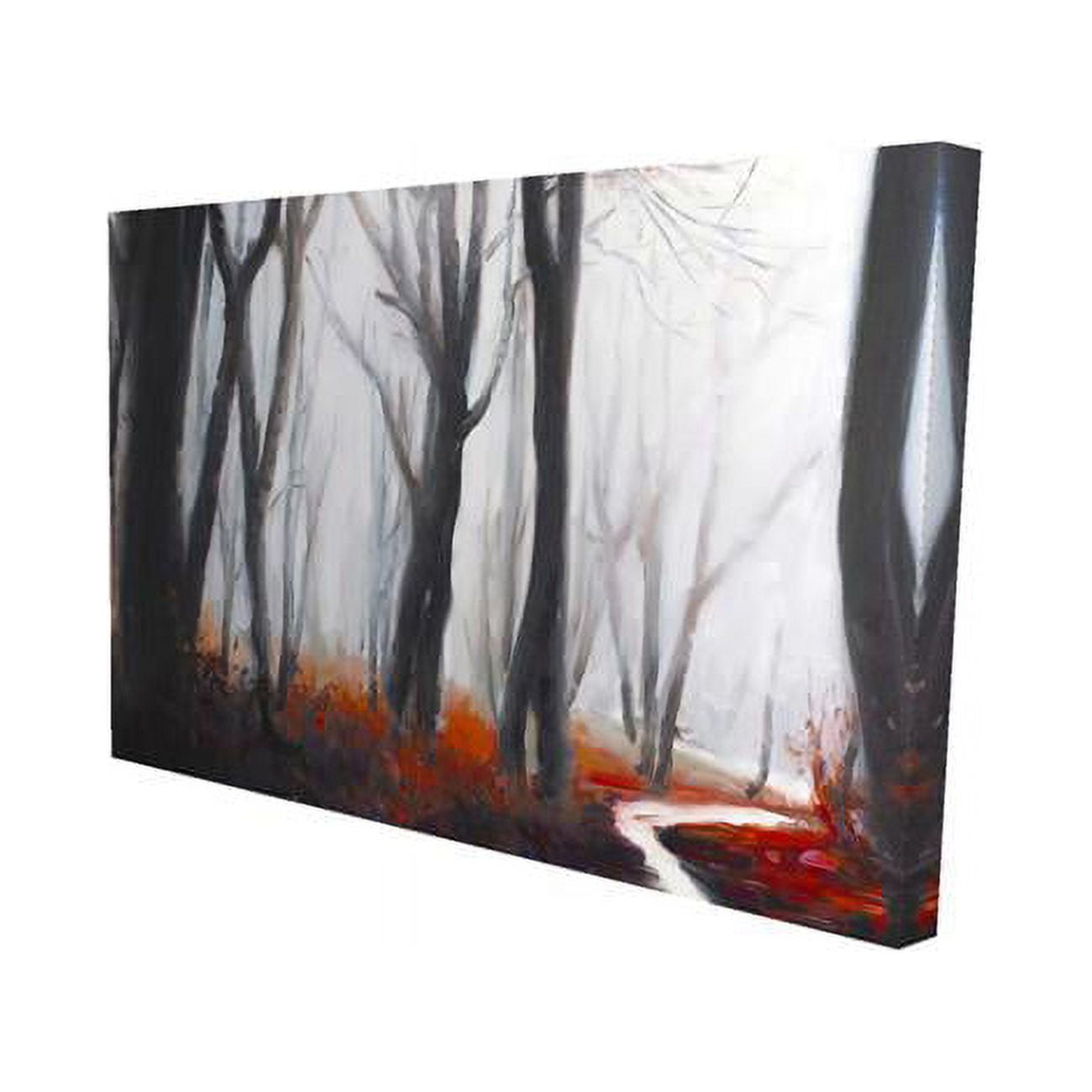 20 x 30 in. Mysterious Forest with Stream-Print on Canvas