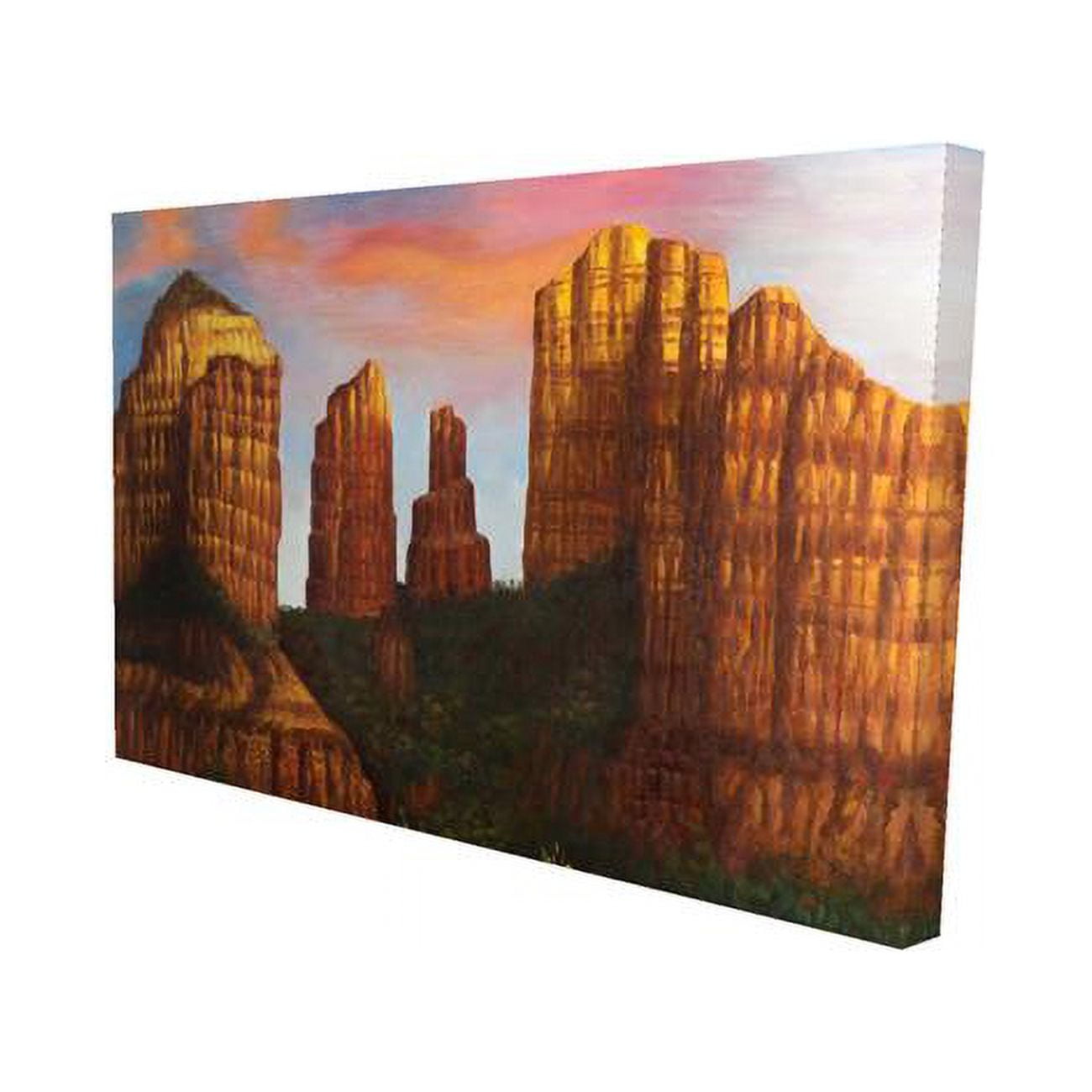 20 x 30 in. Cathedral Rock In Arizona-Print on Canvas