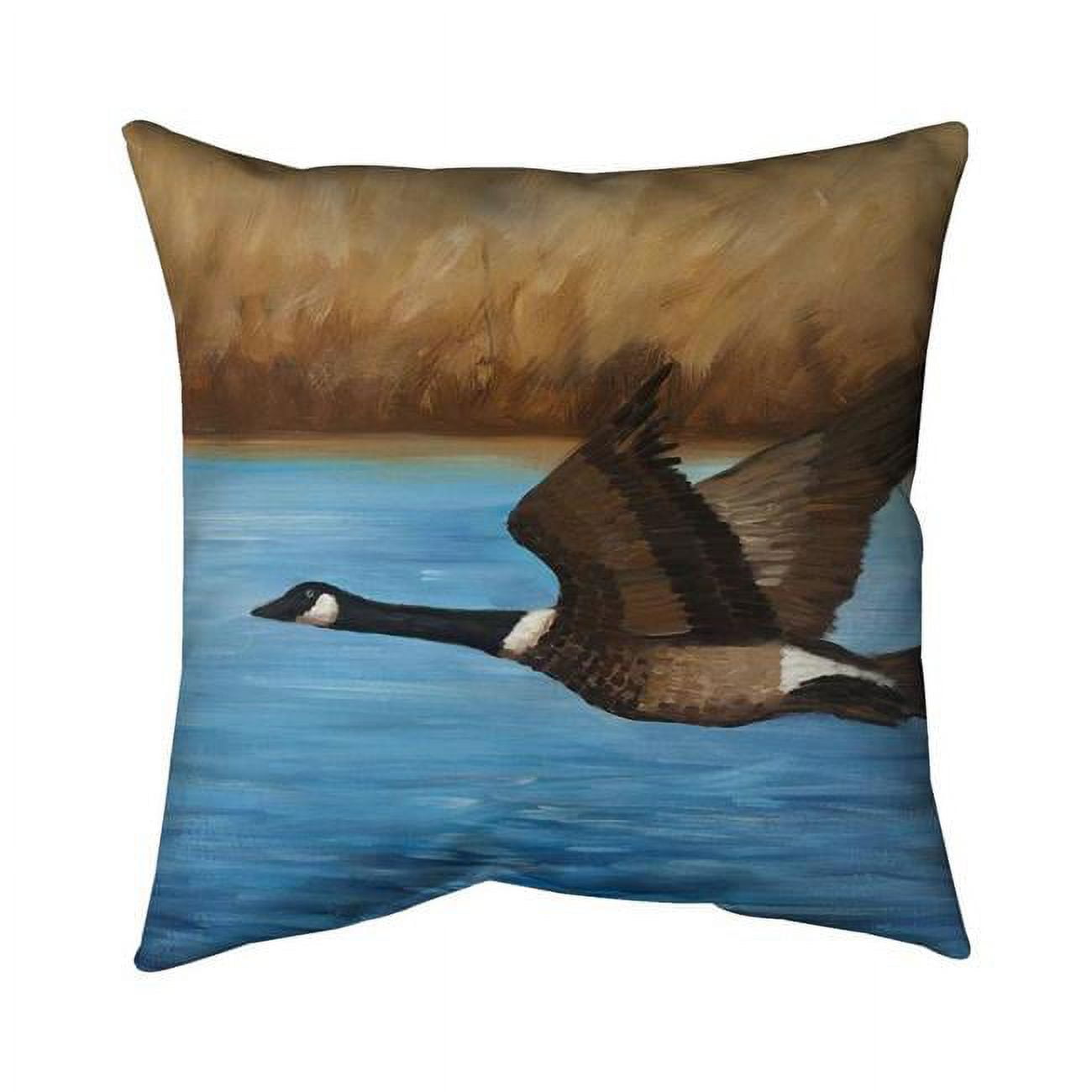 16 x 16 in. Canada Goose-Double Sided Print Indoor Pillow Cover
