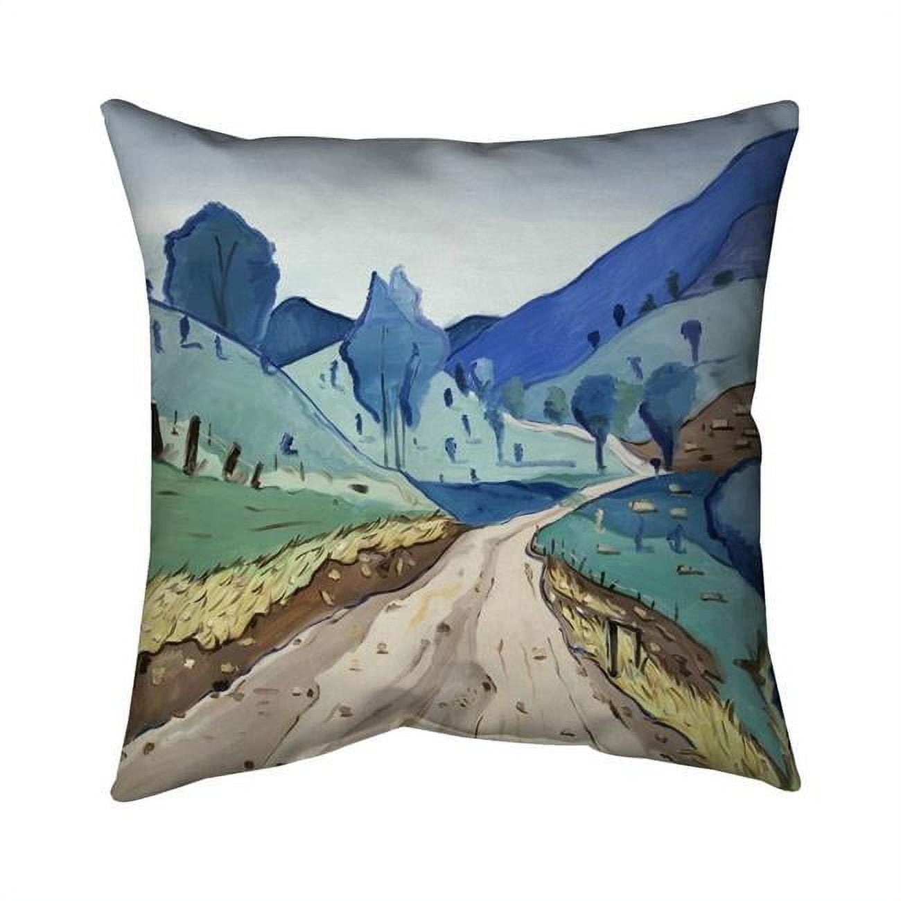 26 x 26 in. Tuscany Trail-Double Sided Print Indoor Pillow