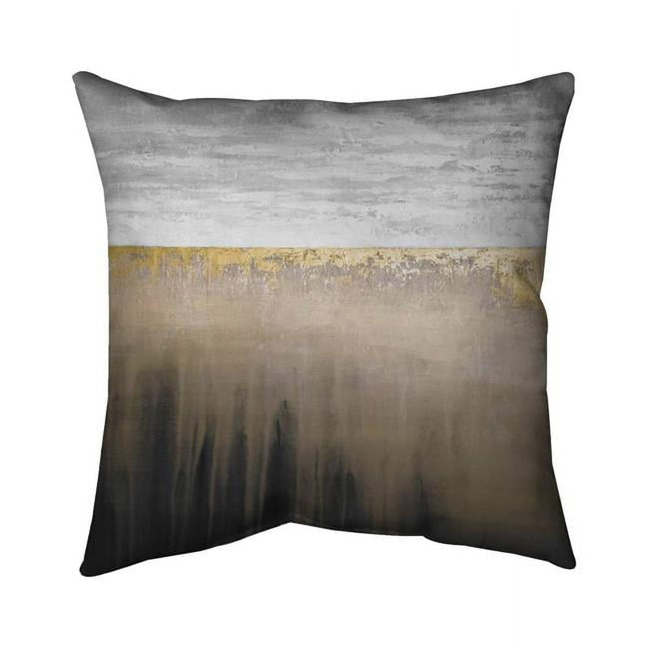 Picture of Begin Home Decor 5542-1616-AB92-1 16 x 16 in. Gilding-Double Sided Print Outdoor Pillow Cover