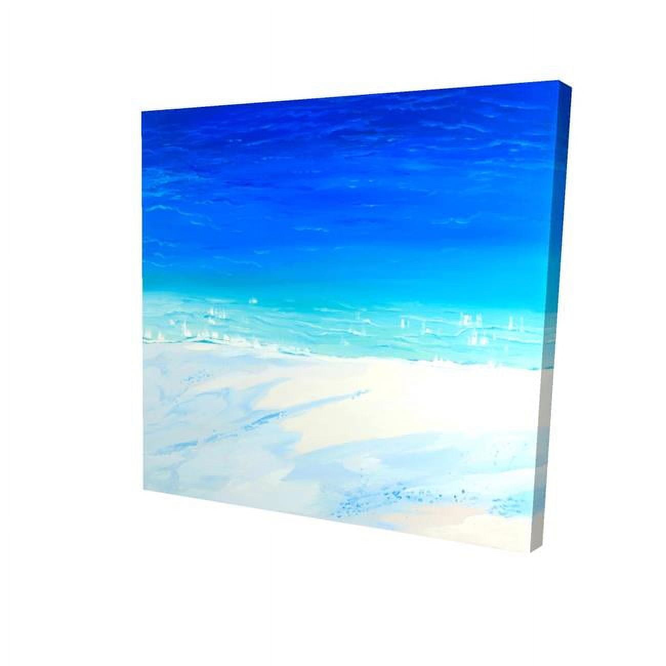32 x 32 in. Satellite View of the Ocean-Print on Canvas