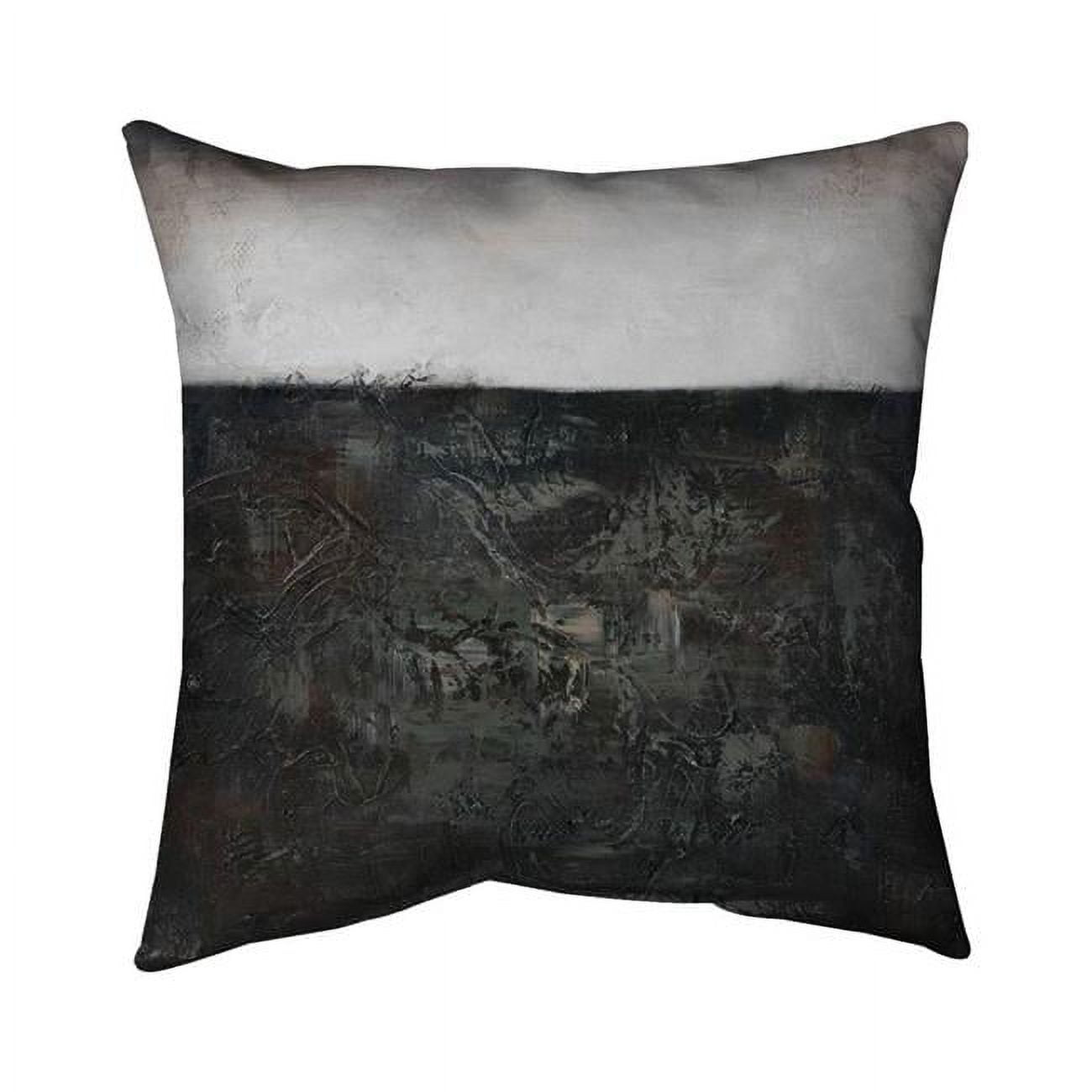 20 x 20 in. Abstract Texture-Double Sided Print Outdoor Pillow Cover