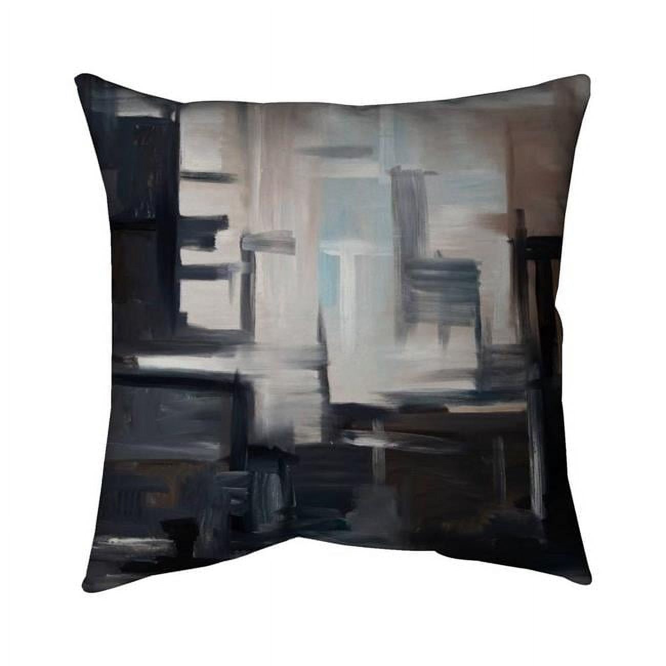16 x 16 in. Subtil-Double Sided Print Indoor Pillow Cover