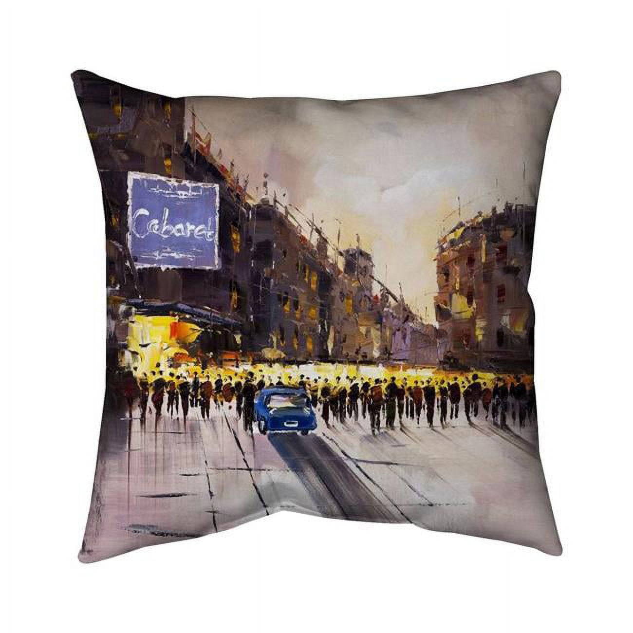 16 x 16 in. Ready for the Show-Double Sided Print Indoor Pillow Cover