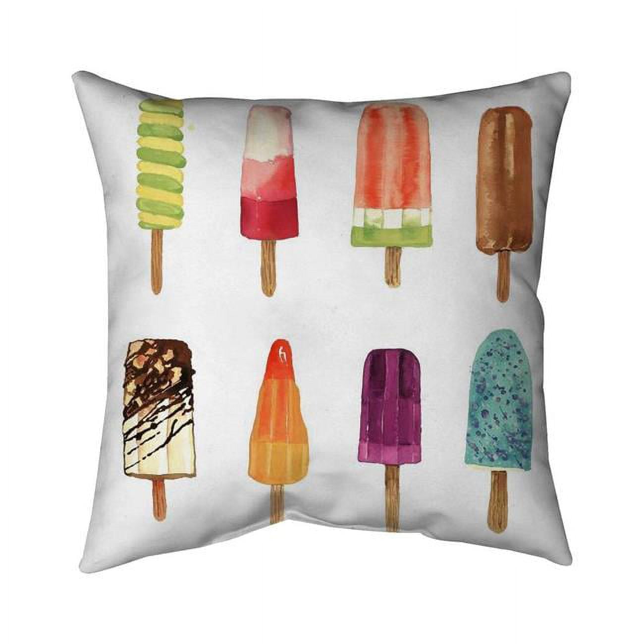 18 x 18 in. Iced Lollipop-Double Sided Print Indoor Pillow Cover