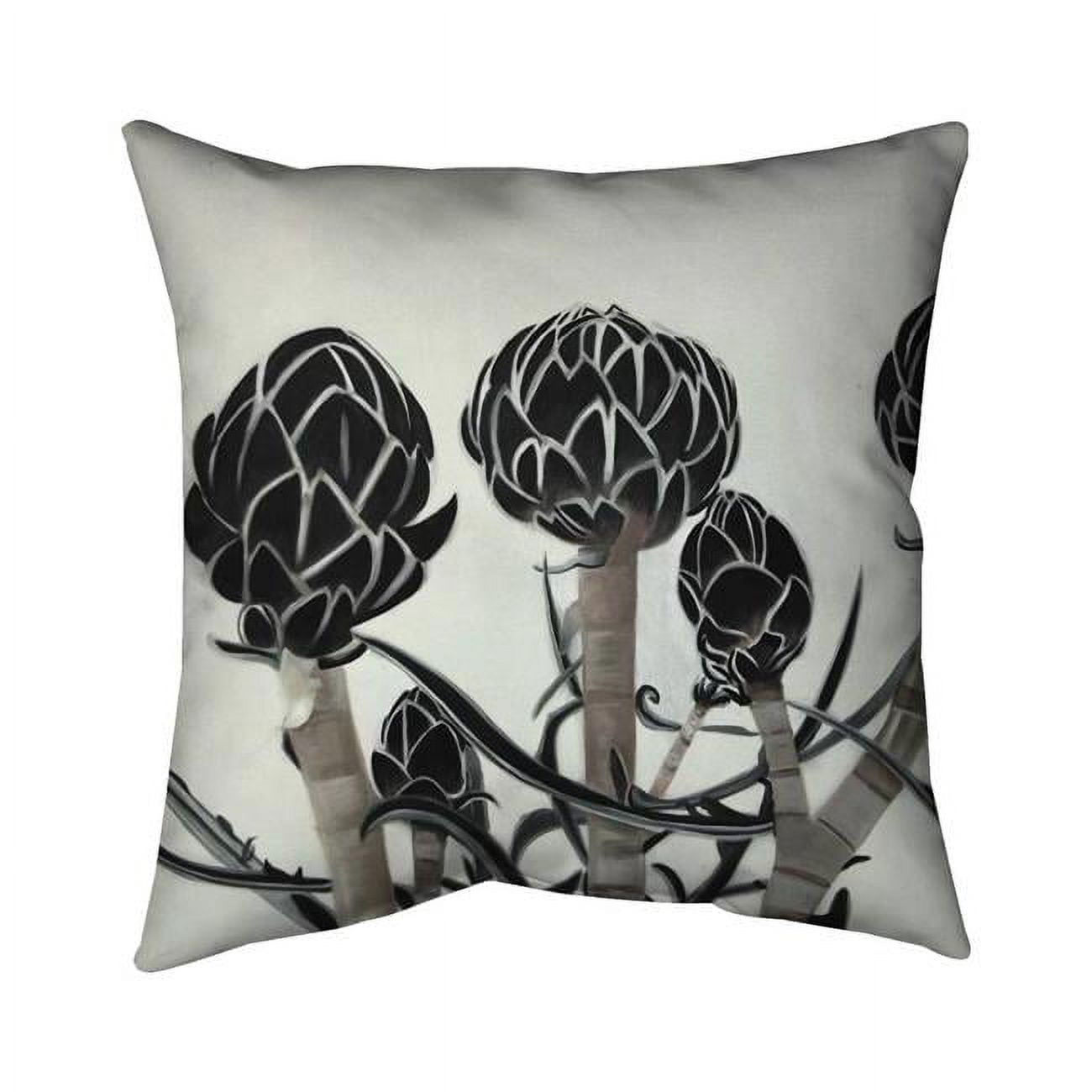 18 x 18 in. Artichokes-Double Sided Print Indoor Pillow Cover