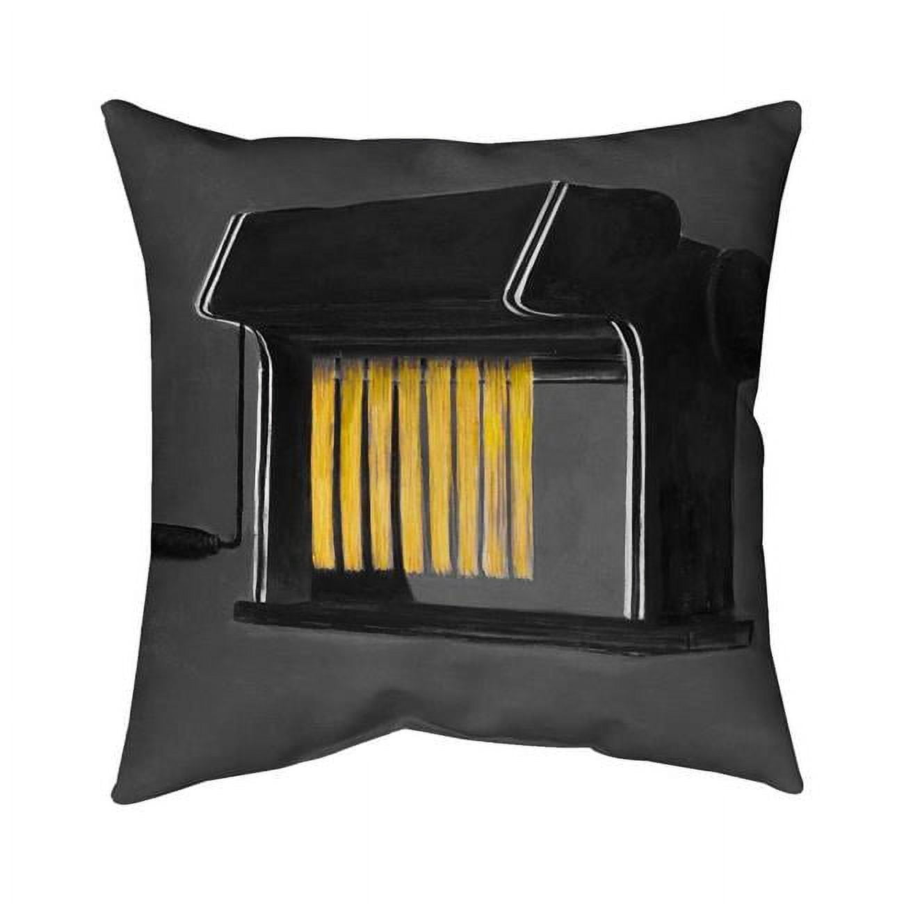18 x 18 in. Fresh Pasta Machine-Double Sided Print Indoor Pillow Cover