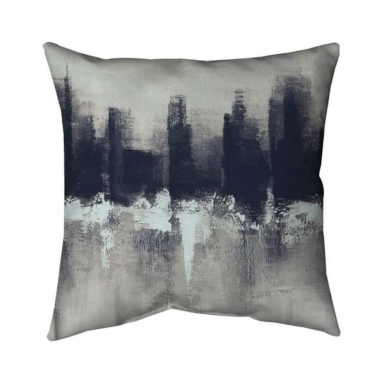 20 x 20 in. Dark City-Double Sided Print Indoor Pillow Cover