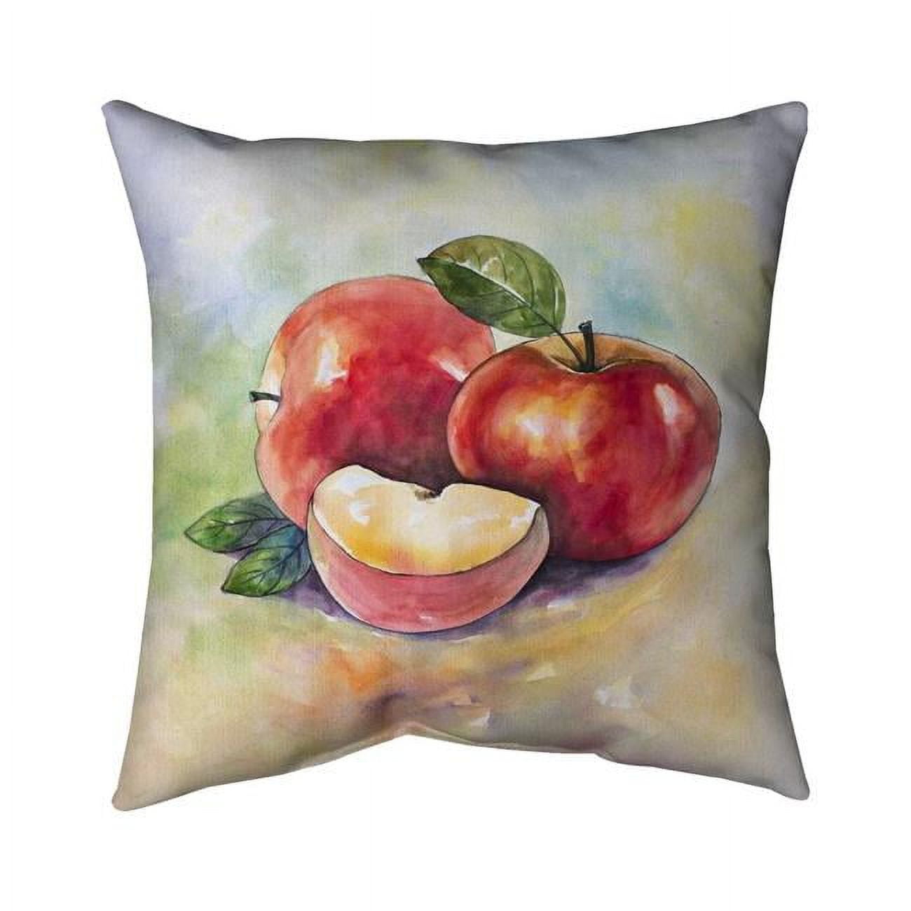 20 x 20 in. Succulent Apples-Double Sided Print Indoor Pillow Cover