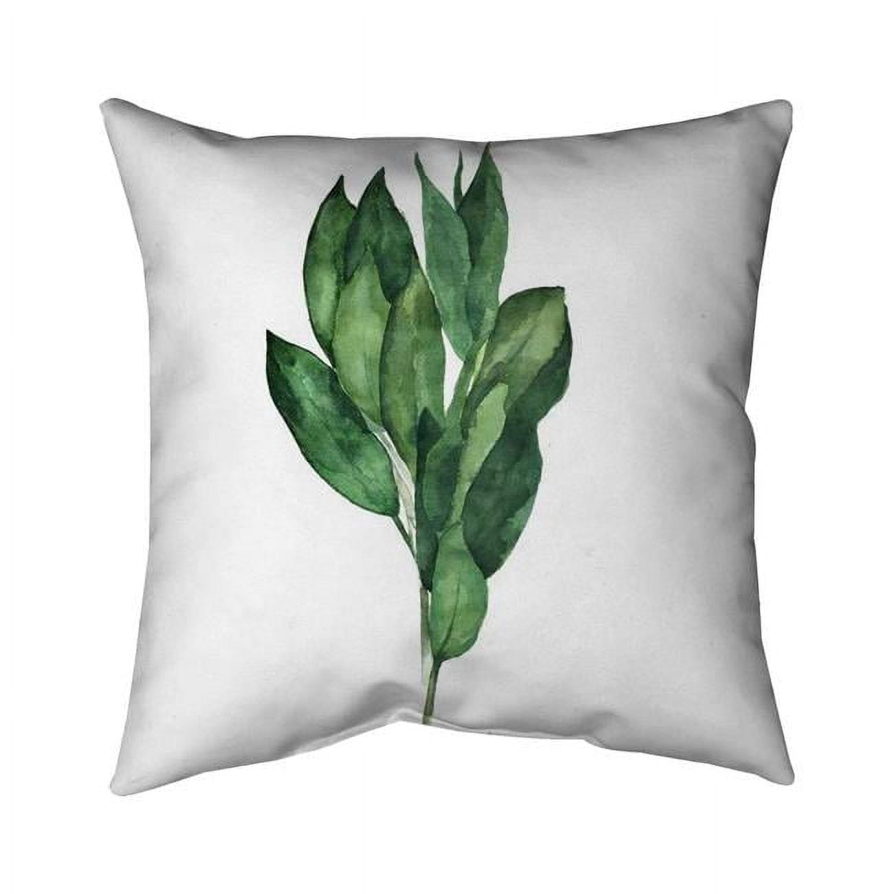 20 x 20 in. Bay Leaves Bundle-Double Sided Print Indoor Pillow Cover