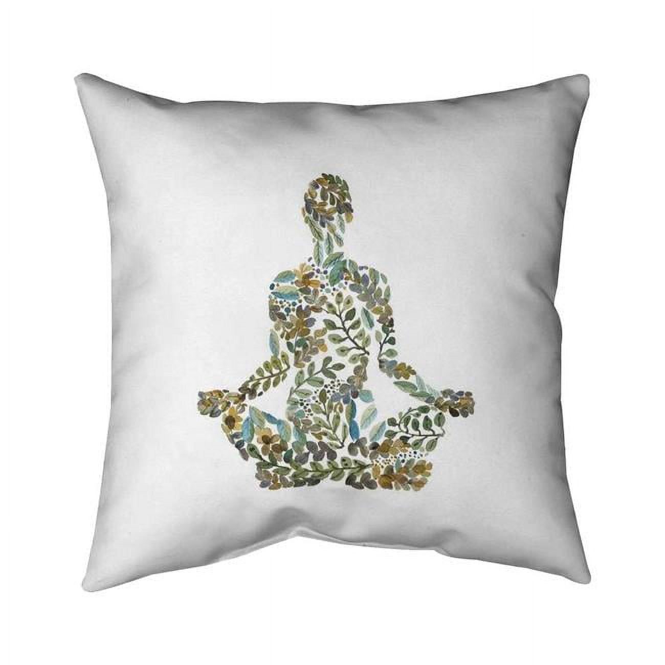 16 x 16 in. Zen Attitude-Double Sided Print Indoor Pillow Cover