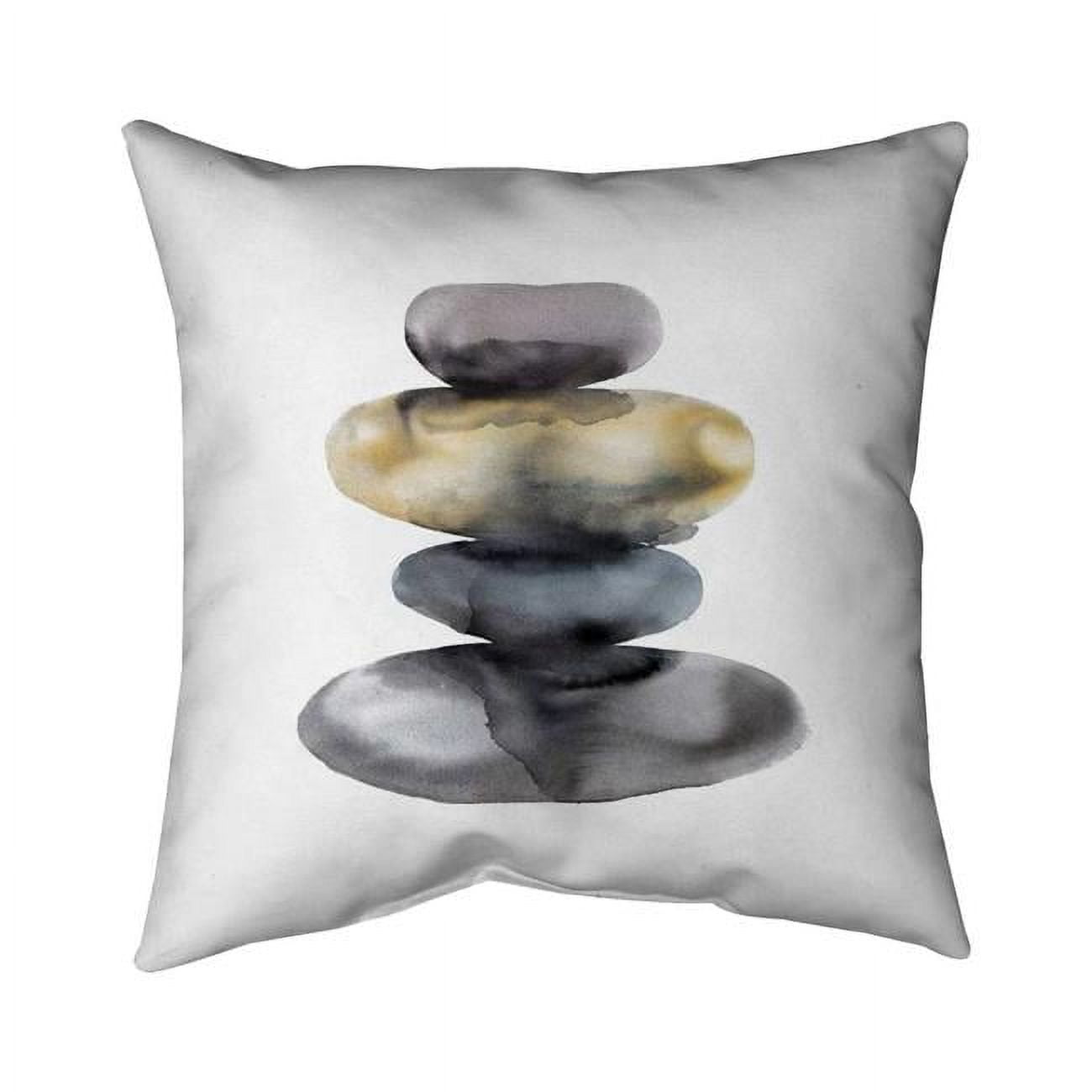 16 x 16 in. Hot Stones-Double Sided Print Indoor Pillow Cover