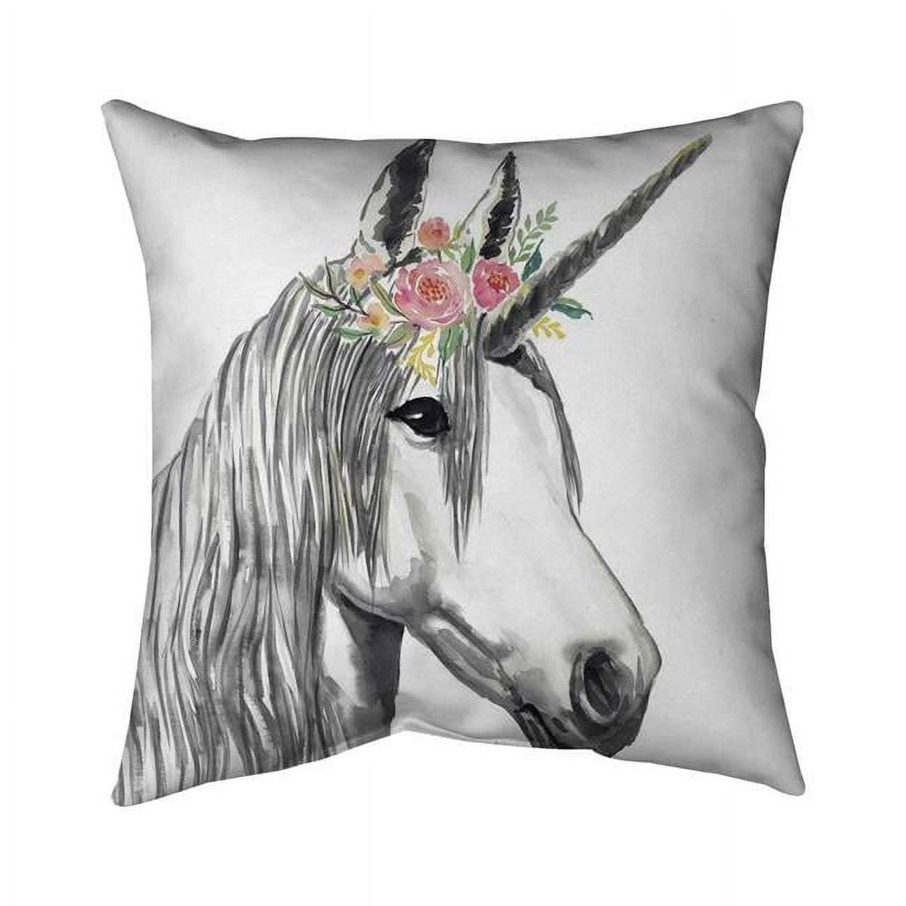 20 x 20 in. Unicorn-Double Sided Print Indoor Pillow Cover