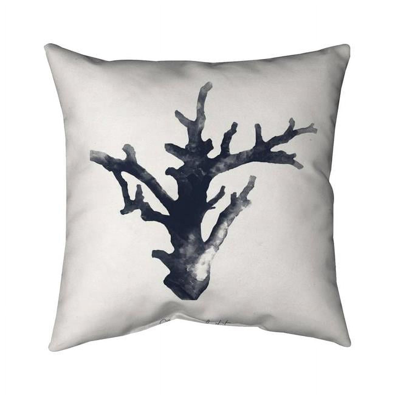 18 x 18 in. Montipora Digitata-Double Sided Print Indoor Pillow