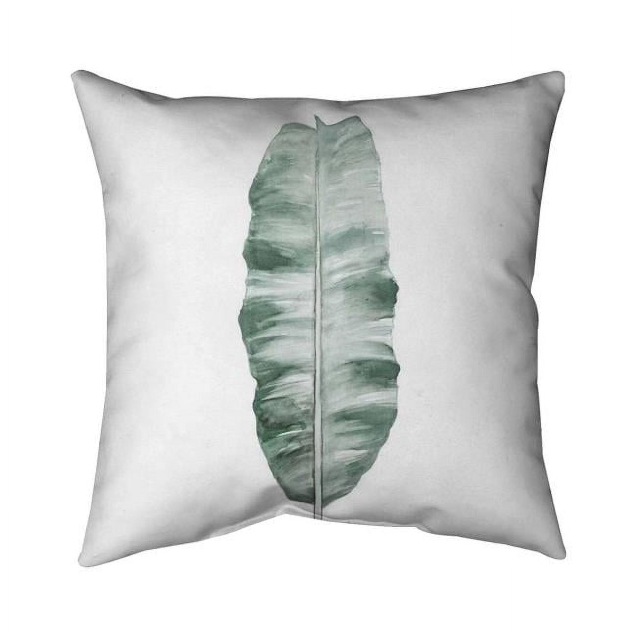 20 x 20 in. Banana Leaf-Double Sided Print Indoor Pillow Cover