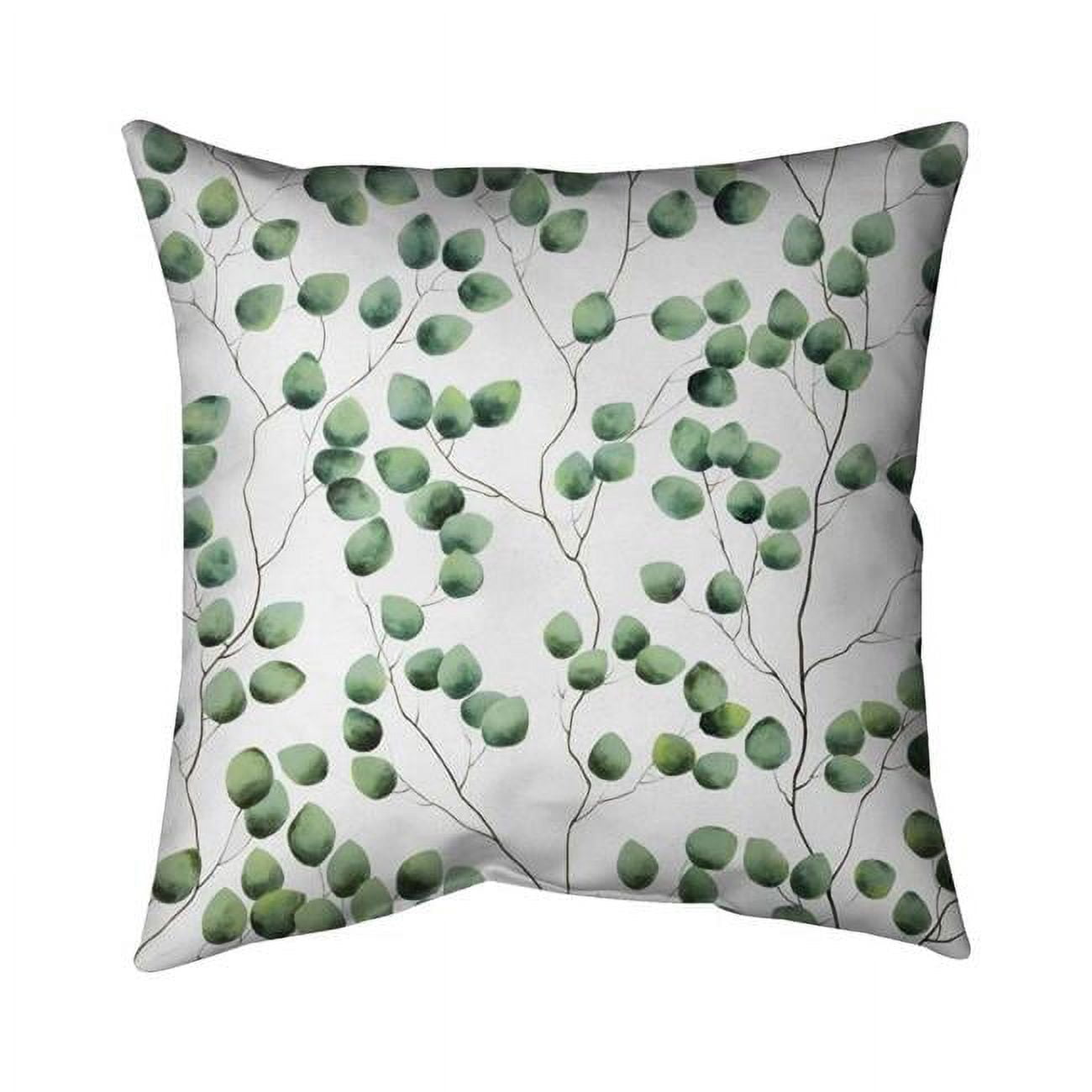 20 x 20 in. Climbing Leaves-Double Sided Print Indoor Pillow Cover