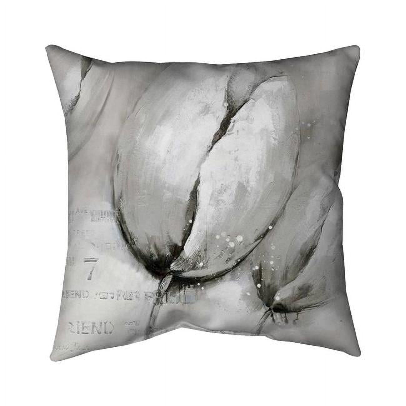 20 x 20 in. Contemporary Tulips-Double Sided Print Indoor Pillow Cover
