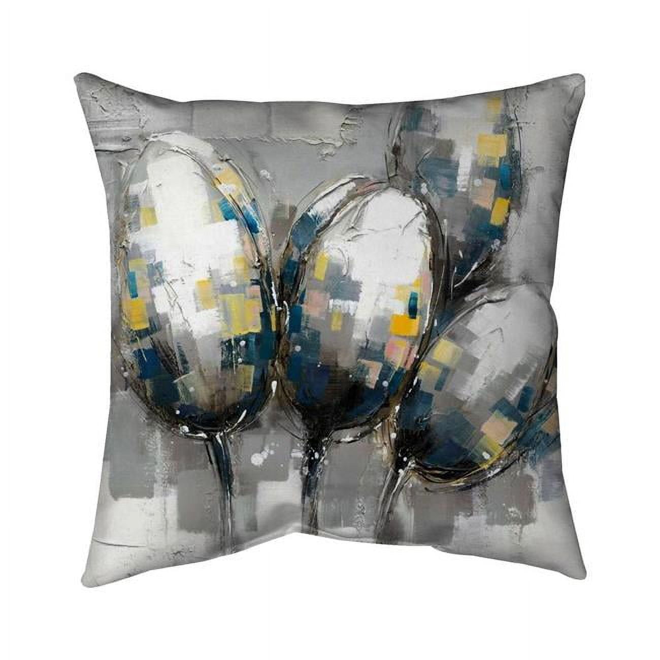 20 x 20 in. Tulips-Double Sided Print Indoor Pillow Cover